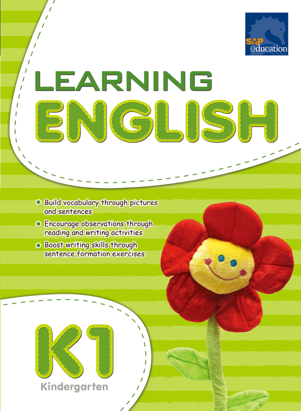 แบบฝึกหัดภาษาอังกฤษระดับอนุบาล 2 Learning English K1