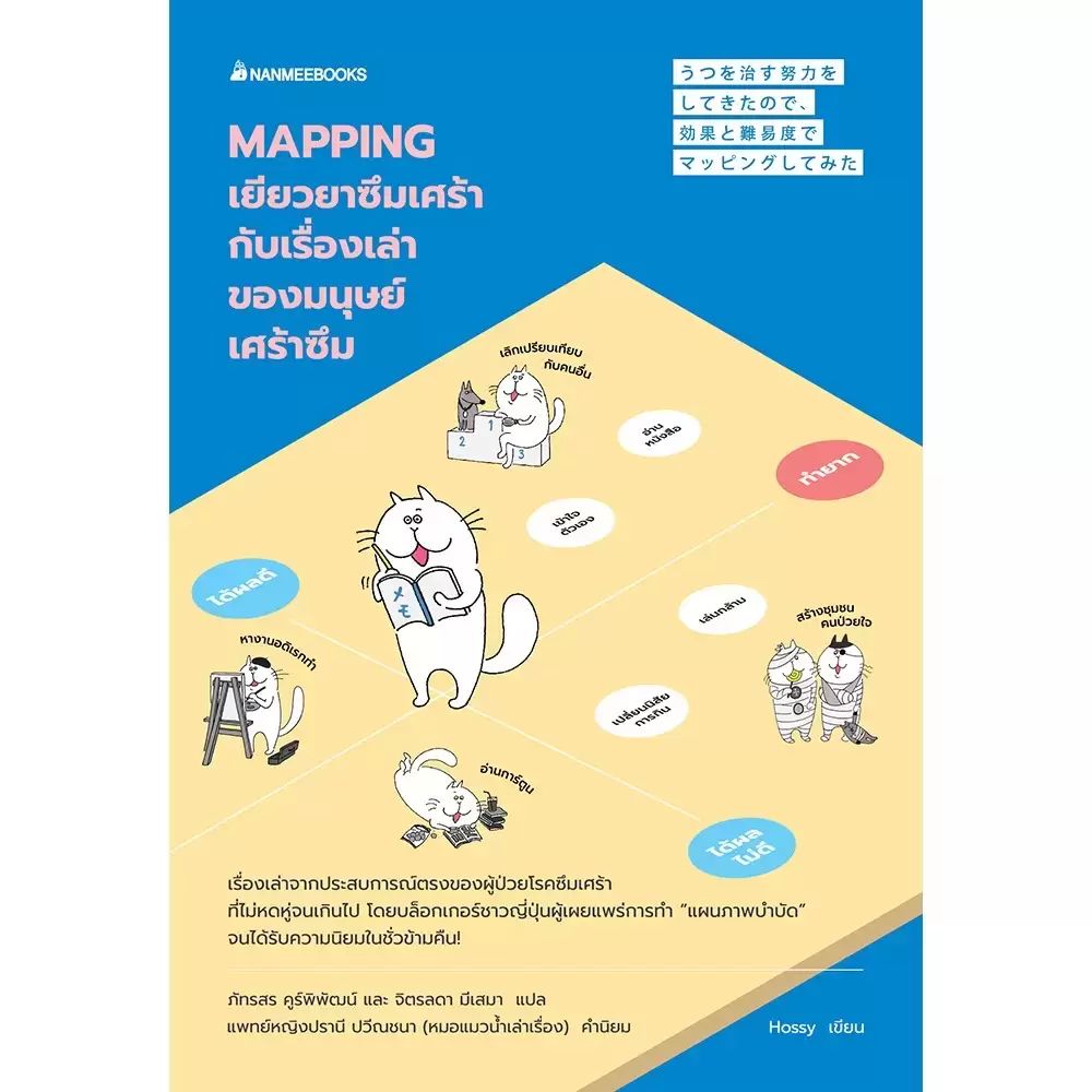 NANMEEBOOKS หนังสือ Mapping เยียวยาซึมเศร้ากับเรื่องเล่าของมนุษย์เศร้าซึม : Alternative Health สุขภาพ