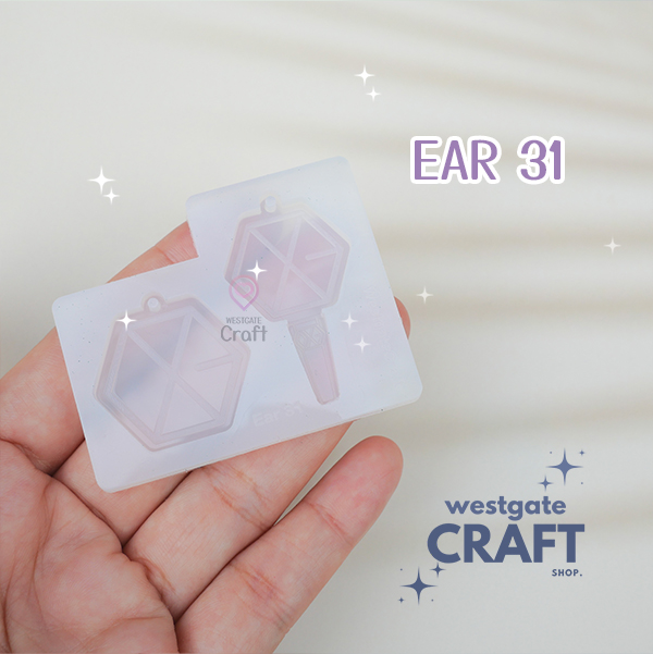 แม่พิมพ์ต่างหู Ear 31 / EXO Lightstick