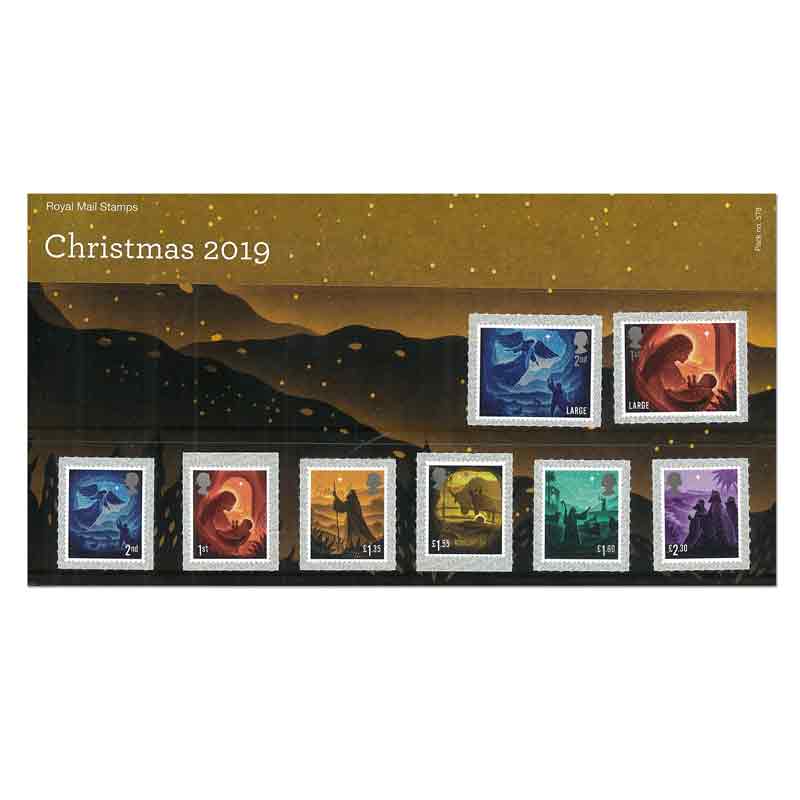 UK Stamp, 2019 Christmas Pack