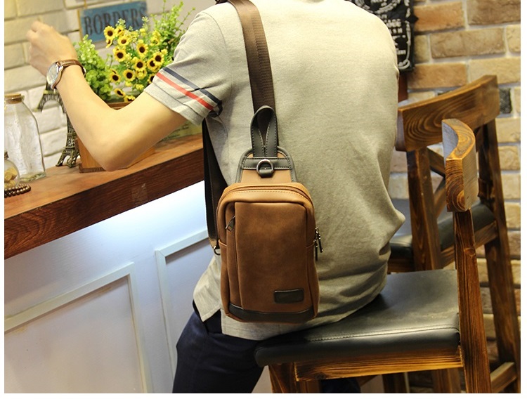 กระเป๋าคาดอกผู้ชาย รหัส B005