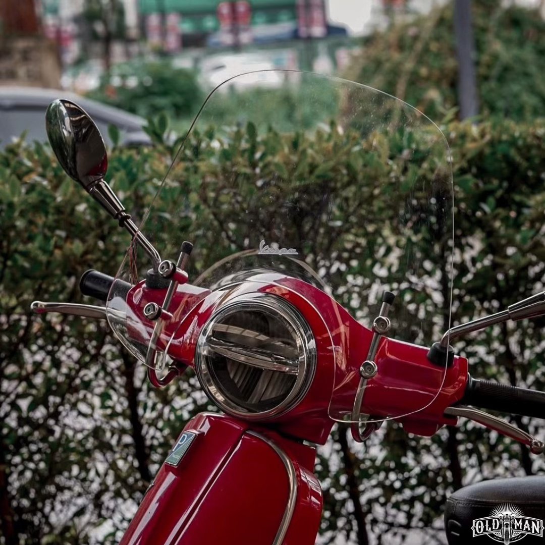 ชิวรถ Vespa ทรงไฟกลม