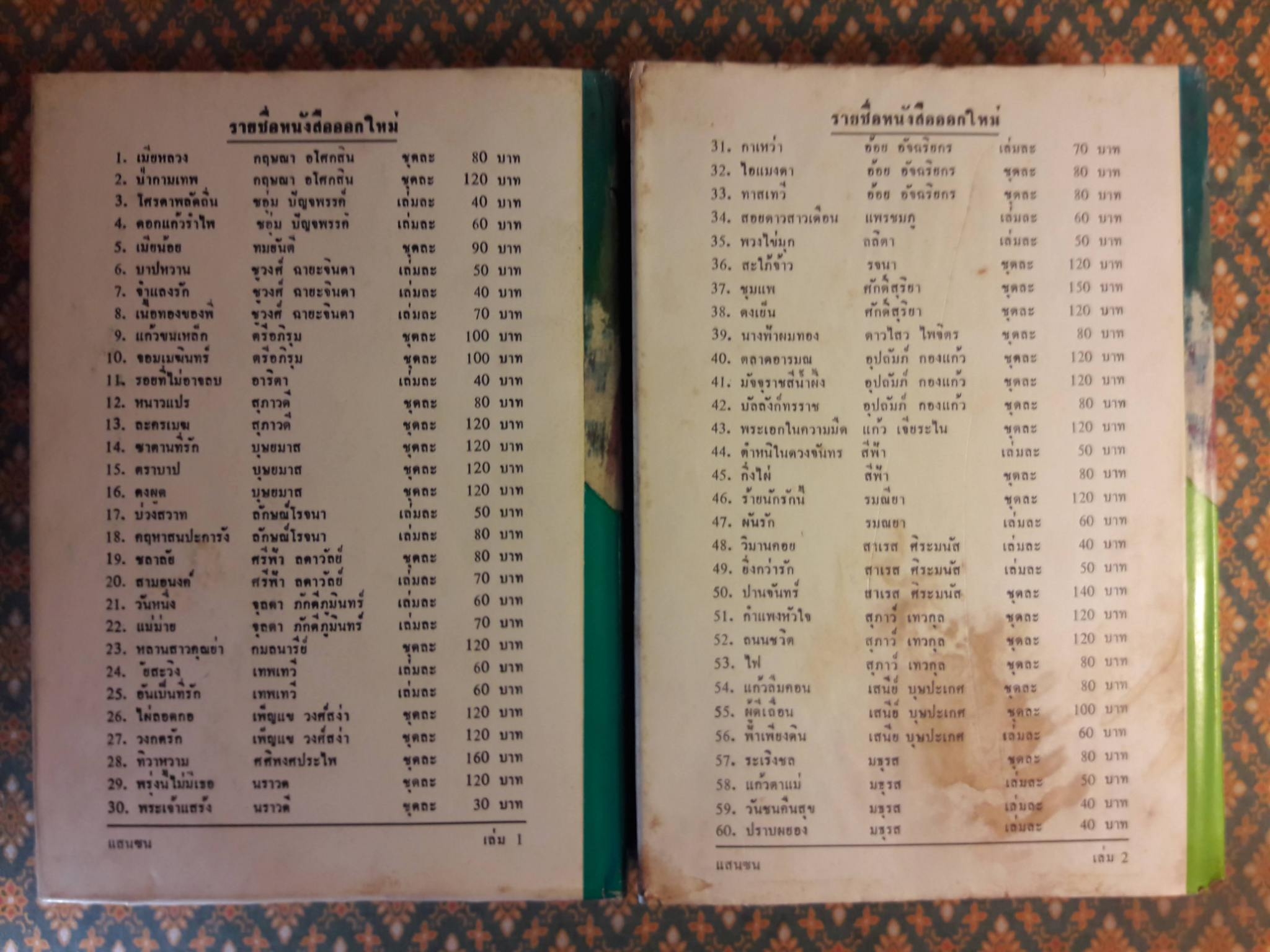 แสนซน (2 เล่มจบ)