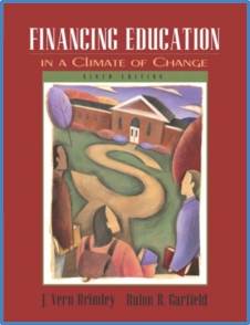 Financing Education in a Climate of Change, 9th Edition ISBN 9780205419142