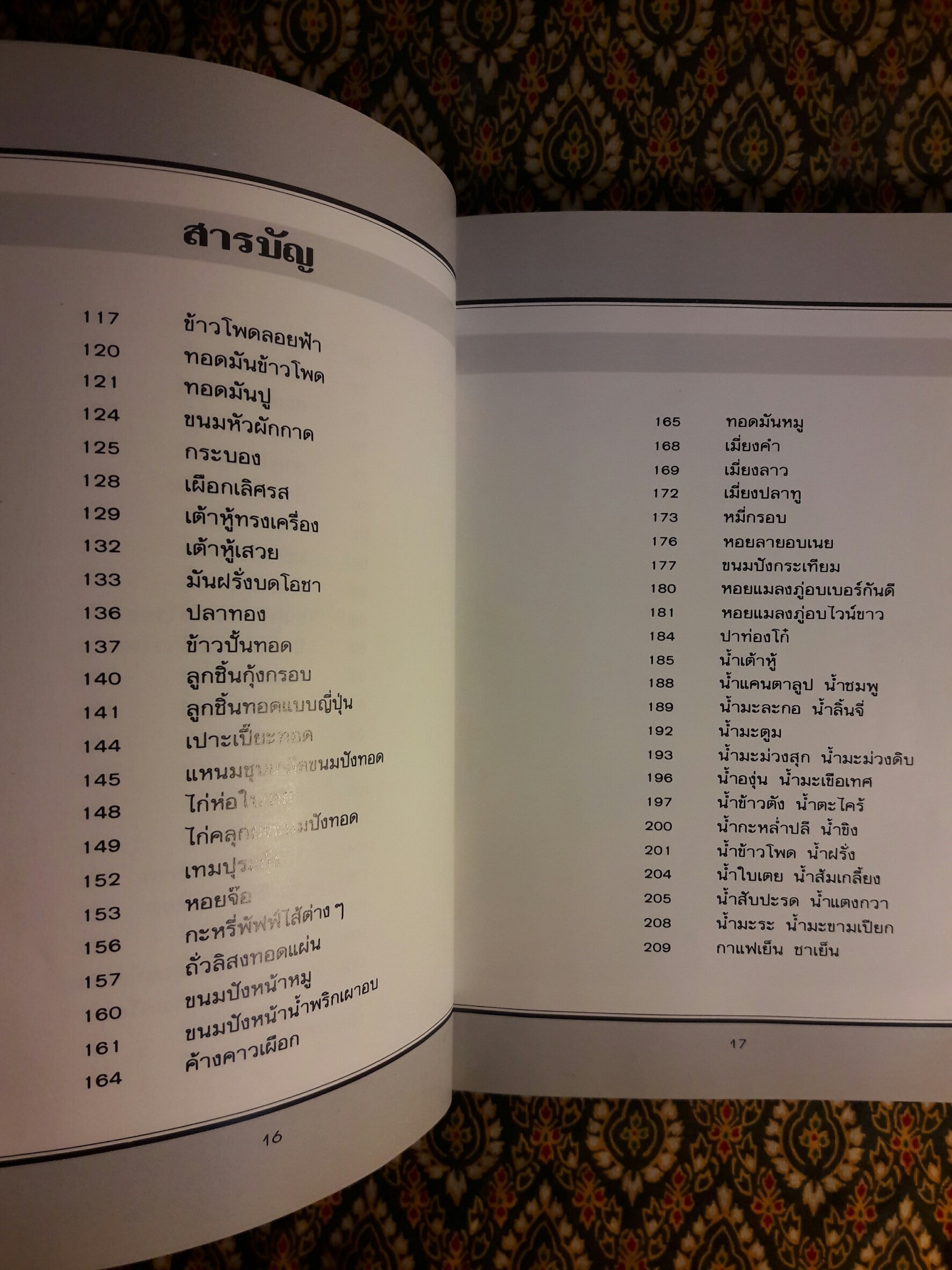 ชุดคู่มือประจำครัว อาหารว่างและเครื่องดื่ม
