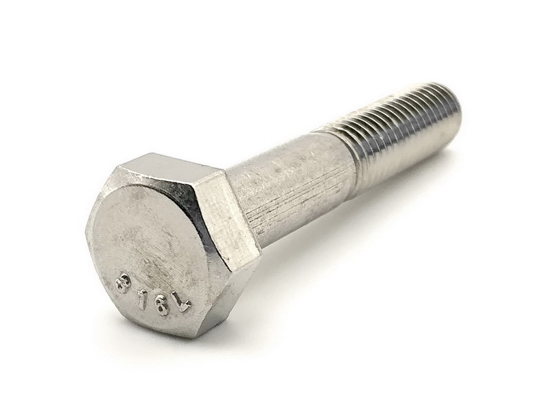 SUS316L HEX HEAD BOLT (PARTIALLY THREAD) M14x100