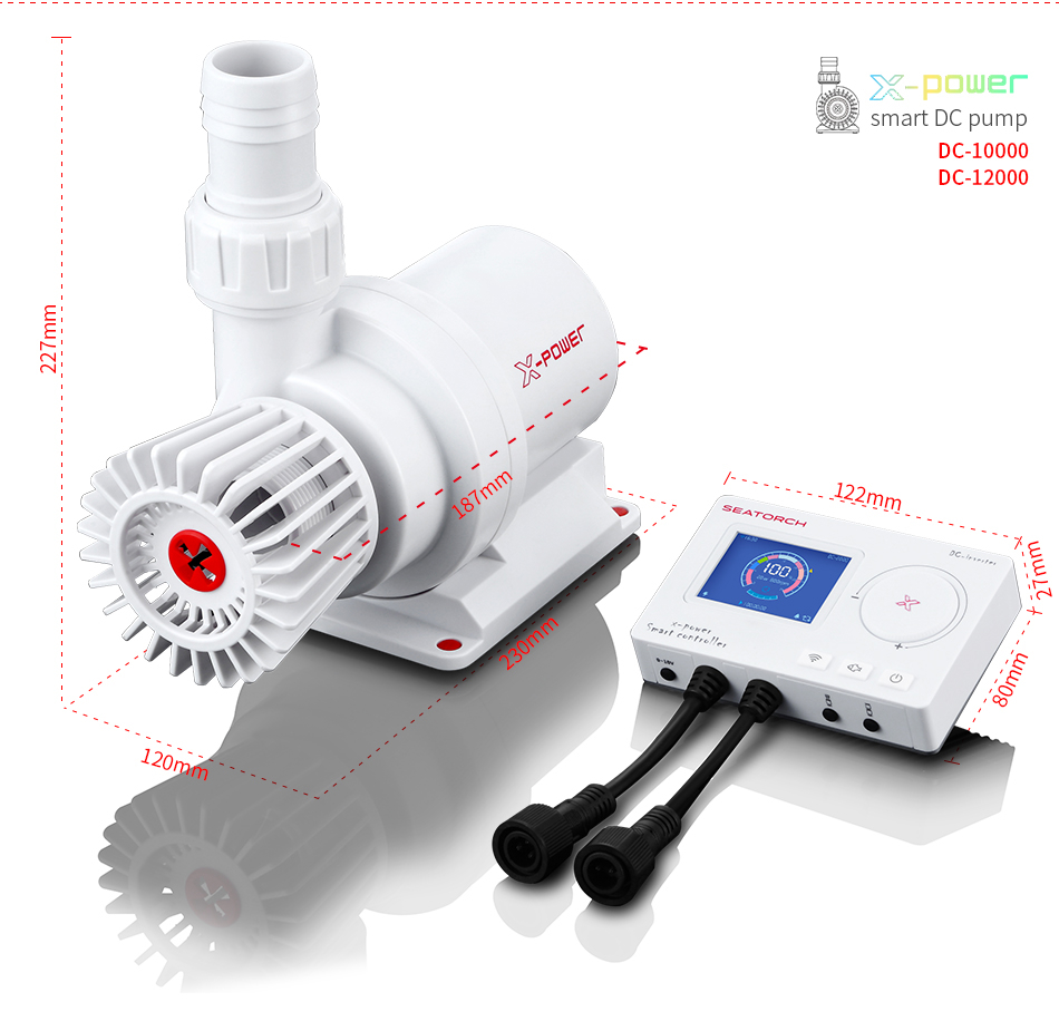 SeaTorch Pump Smart DC pump 8000 ลิตร/ชั่วโมง