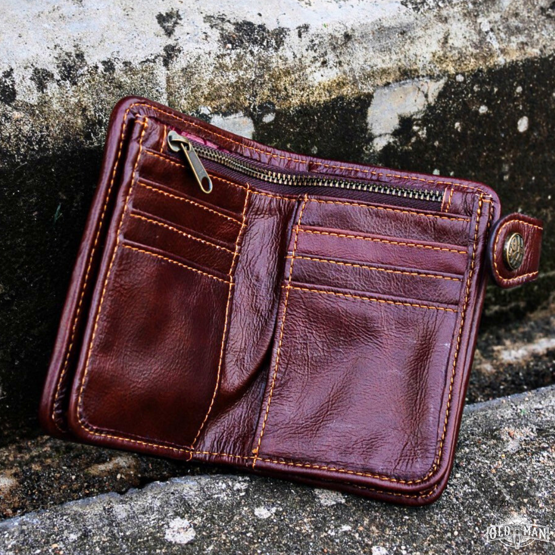 Ledger wallet หนังวัว+หนังแกะ