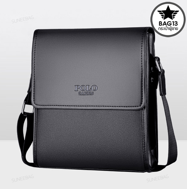 กระเป๋าสะพายข้างผู้ชาย กระเป๋าผู้ชาย POLO ของแท้100% ใส่ไปทำงาน ใส่ไปเที่ยว [CODE : VIC05-Vertical แนวตั้ง]