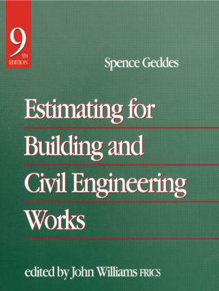 Estimating for Building Civil Engineering Work ISBN 9780750627979