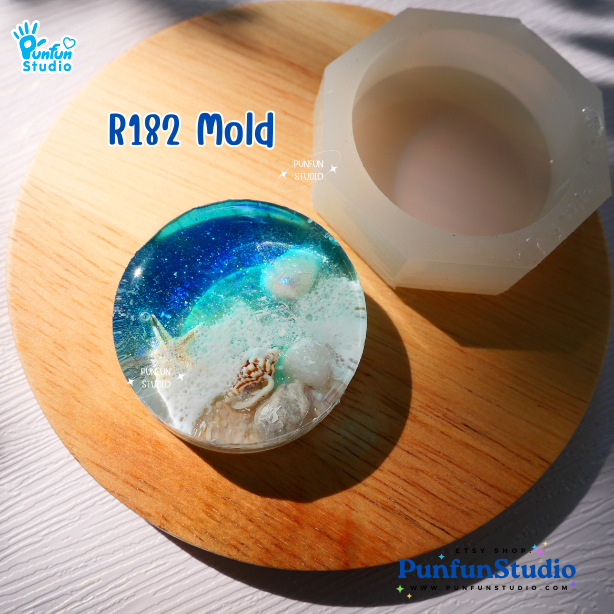 R181-188 Classic Shape Molds / Basic Shape / Epoxy Resin Mold / Silicone Mold