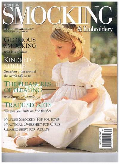 Australian Smocking Embroidery Issue No. 56 ISBN 9771038244032