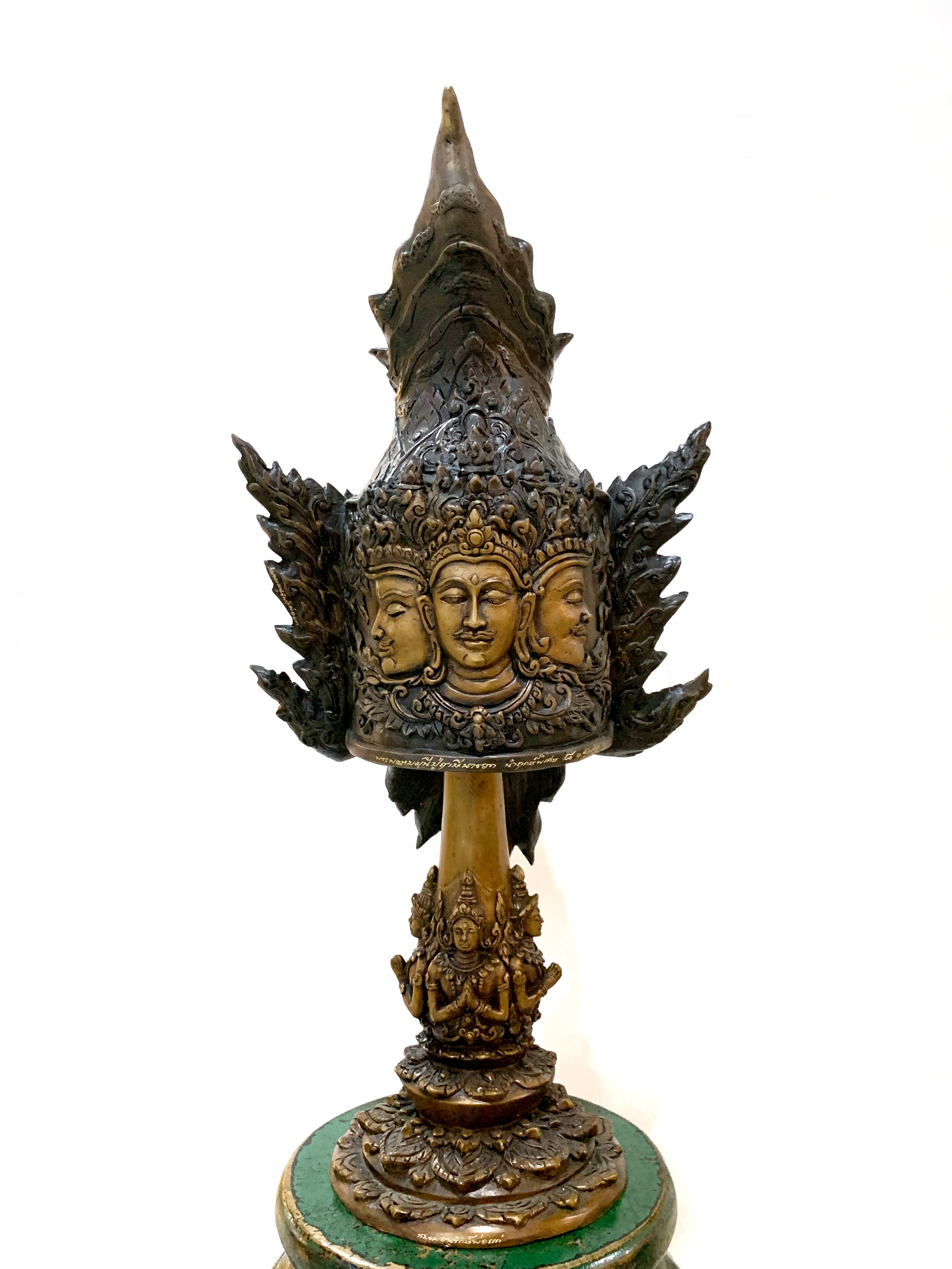 รูปหล่อ เศียรพระพรหมมุนีฤาษีนารอท (ใหญ่)