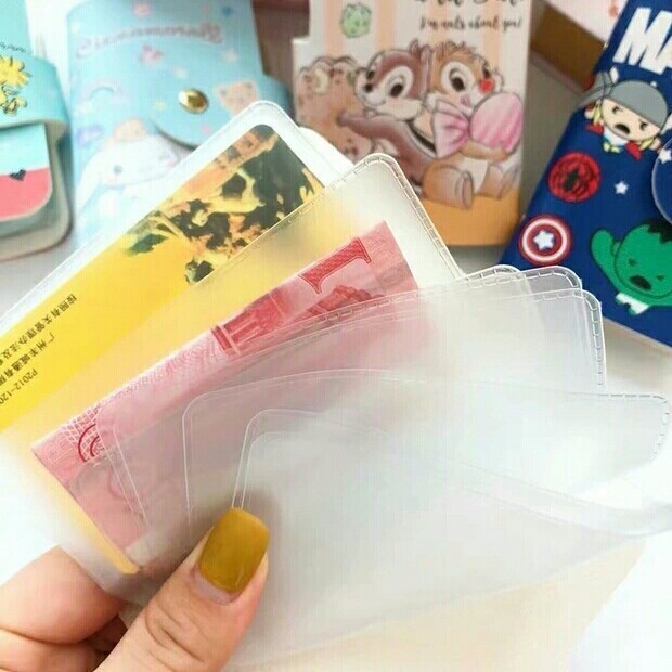 MUISUNGSHOP กระเป๋าใส่บัตรลายการ์ตูน กระเป๋าใส่บัตร 20 ช่อง กระเป๋านามบัตร กระเป๋าใส่บัตรเครดิต