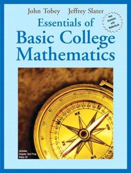 Essentials of Basic College Mathematics ISBN 9780131862944