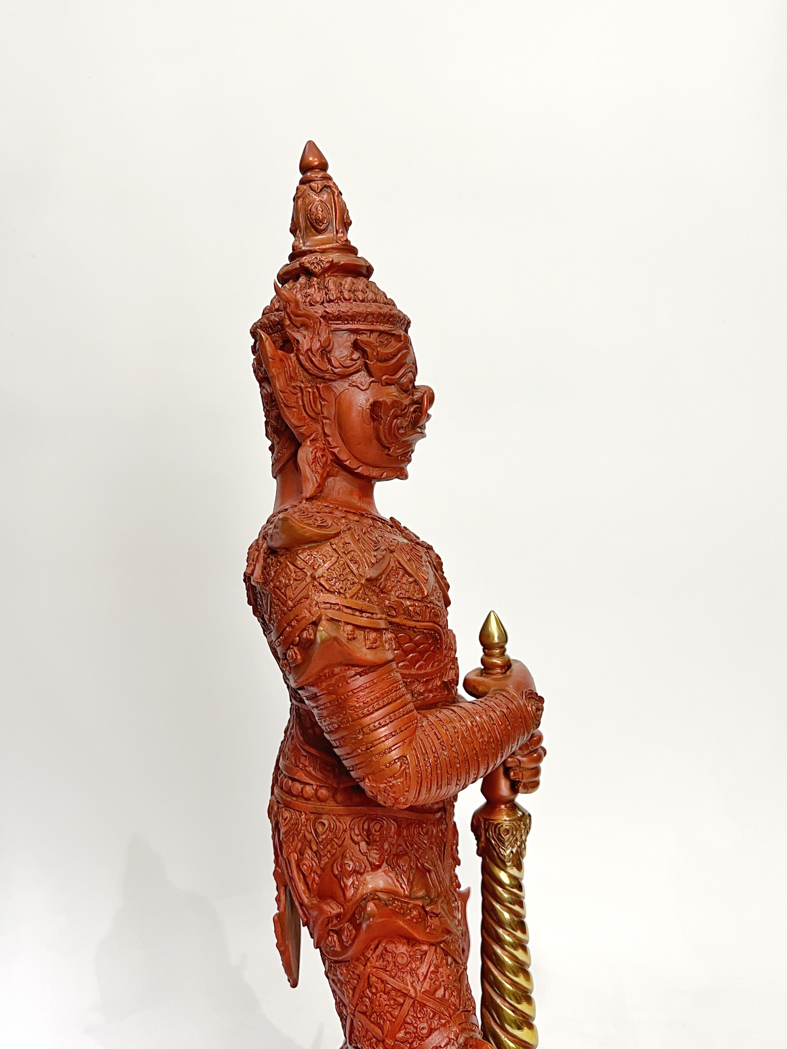 เทวรูป ท้าวเวสสุวรรณ ขนาดสูง 21 นิ้ว ท้าวเวสสุวรรโณ จตุมหาราชิกา รุ่น เจริญสุข (พุทธศิลป์) ปี 2563