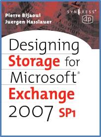 Designing Storage for Exchange 2007 SP1 ISBN 9781555583088