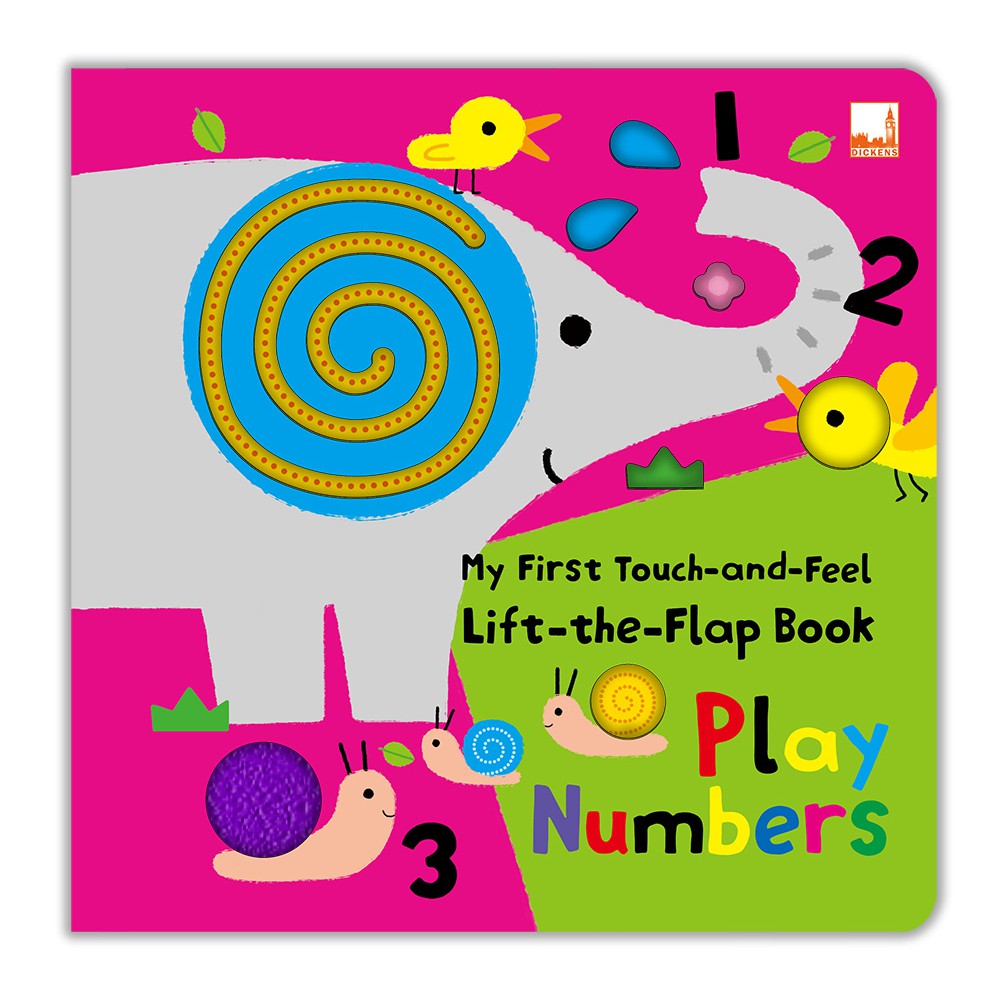 My First touch and feel left the flap book - Play Numbers