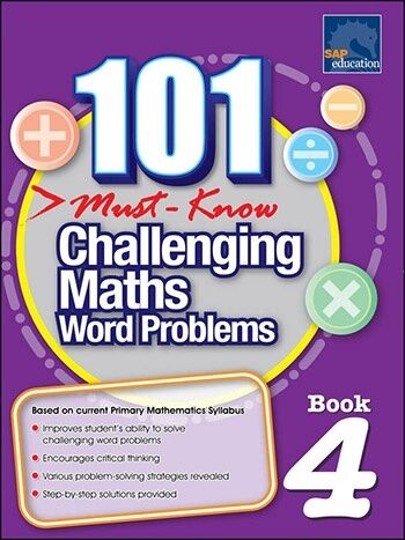 แบบฝึกหัดคณิตศาสตร์ ป.4_101 Must-Know Challenging Maths Word Problems Book 4