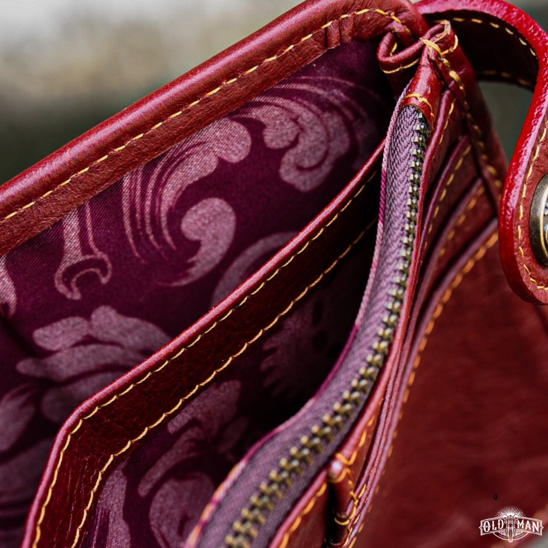 Ledger wallet หนังวัว+หนังแพะ