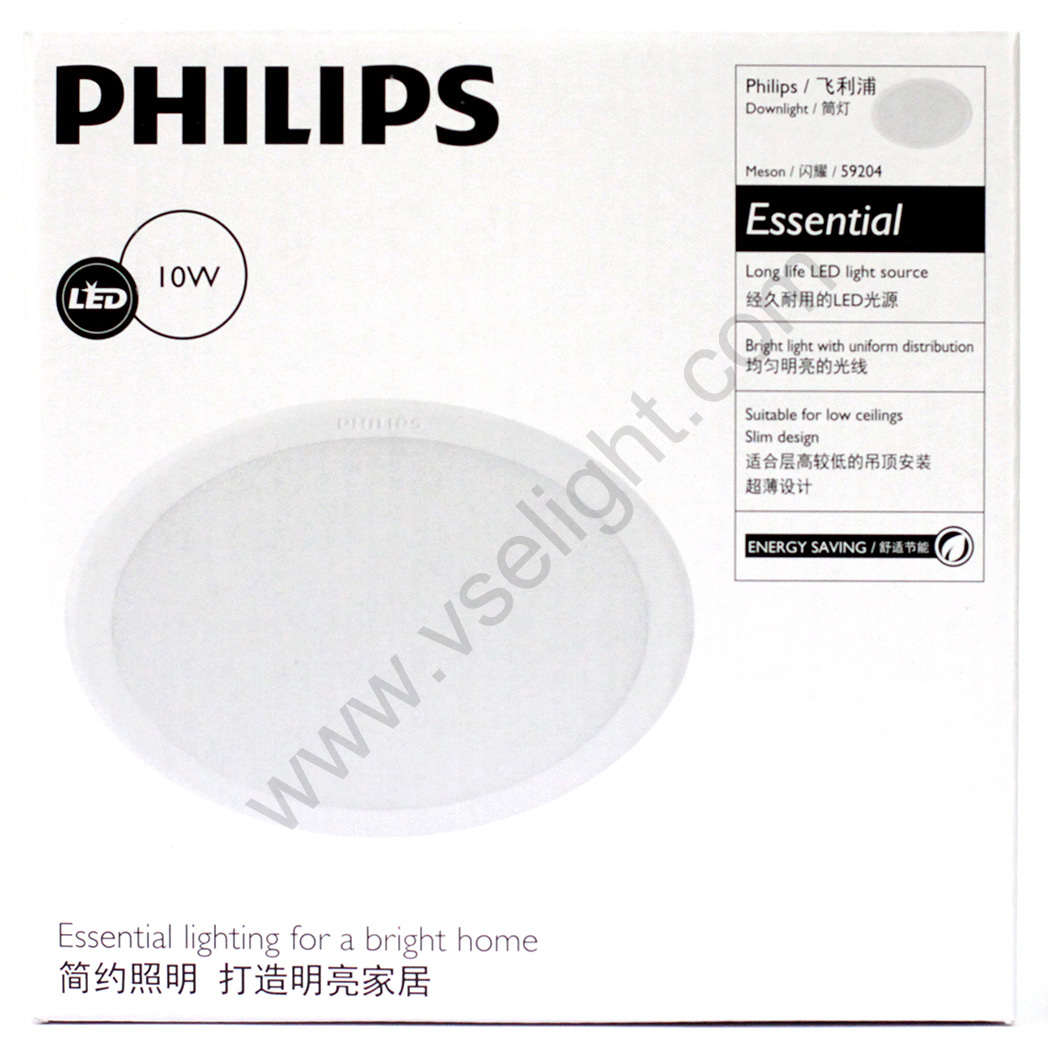 โคม Downlight LED 10W Philips รุ่น MESON 59204 ขนาด 6 นิ้ว