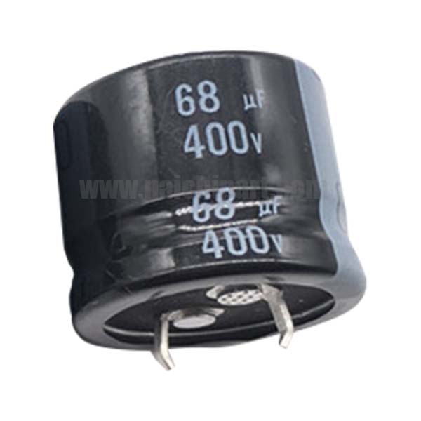 C คาปาซิเตอร์ 68uF 400V 105°C Size 25X20mm