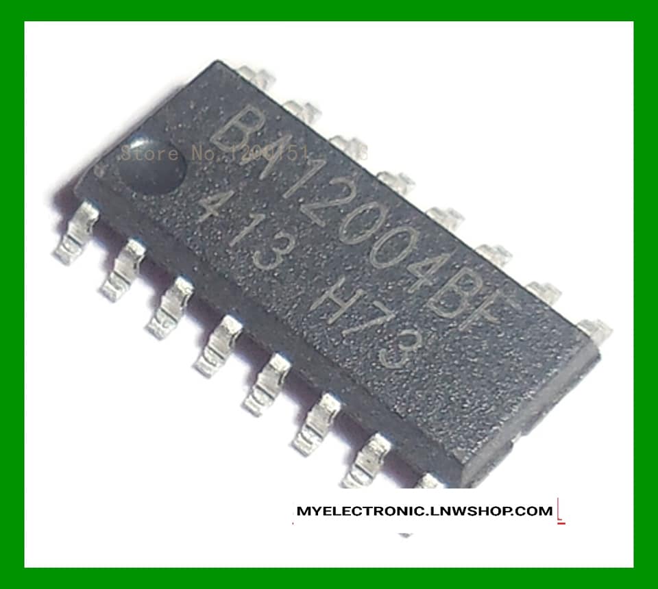 ขาย BA12004BFตัวถังSMD16ขา ตังถังSOP-16 ยี่ห้อROHM ราคาตัวละ บาท มีหน้าร้านอยู่บ้านหม้อ กรุงเทพ ส่งของเร็ว มาซื้อหน้าร้านได้ สั่งปุ๊บส่งปั๊บ