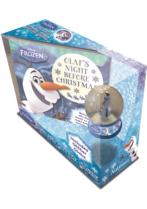 Disney Frozen: Book and Glitter Globe
