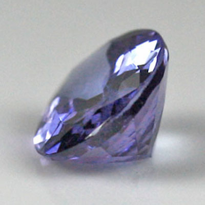 **ขายแล้ว** เเทนซาไนท์ (Tanzanite) 1.04 กะรัต สีน้ำเงิน รูปร่างดี ไฟดี
