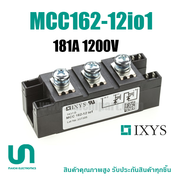 MCC162-12io1 , 181A 1200V , IXYS