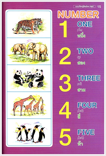 แบบเรียนรู้คัดเขียน ABC