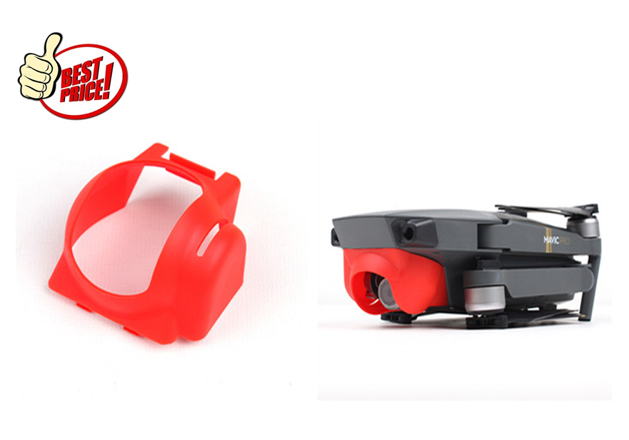Hood บังแดด สำหรับเลนส์กล้อง DJI Mavic Pro - สีแดง