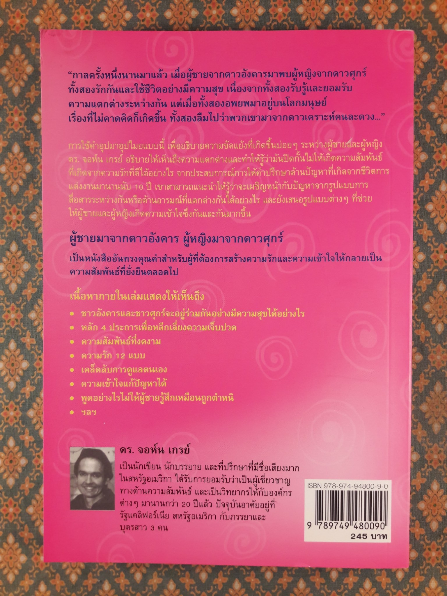 ผู้ชายมาจากดาวอังคาร ผู้หญิงมาจากดาวศุกร์ MEN are from MARS WOMEN are from VENUS