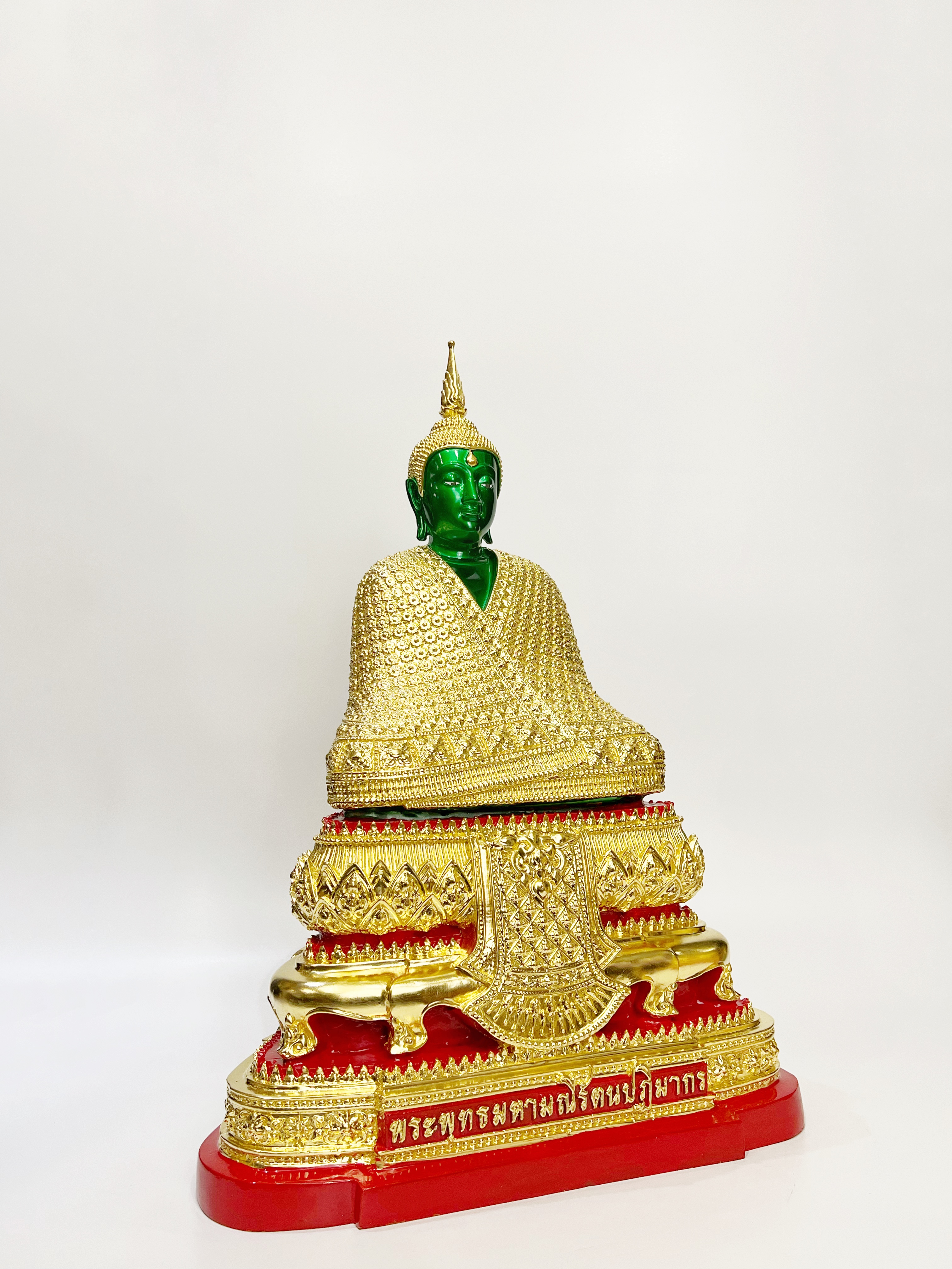 รูปหล่อพระแก้วมรกต สามฤดู หน้าตัก 9 นิ้ว พิธี วัดพระแก้ว จ.เชียงราย พ.ศ.2563