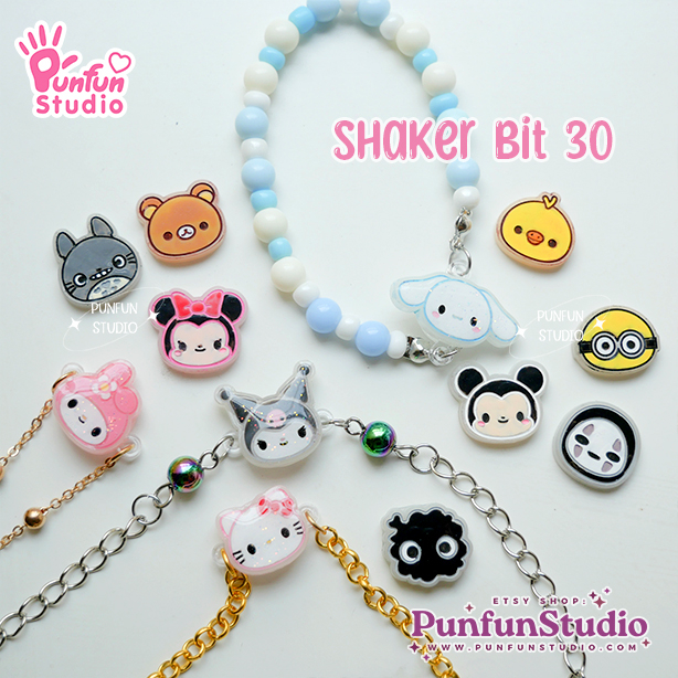 แม่พิมพ์เรซิ่น Shaker Bit 30 Cutie Mix Mold / 12 in 1 / UV Resin Mold / Silicone Mold