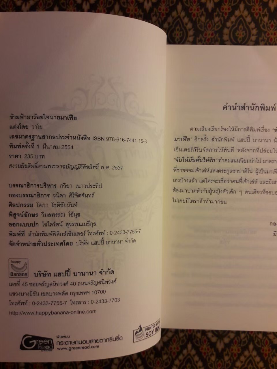 ข้ามฟ้ามาร้อยใจนายมาเฟีย