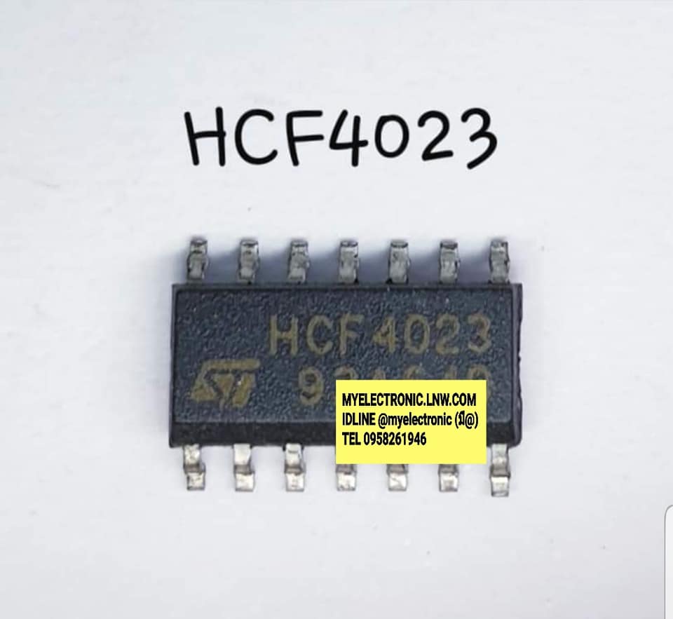 ICHCF4023ยี่ห้อSTตัวถังSMD14ขาราคาตัวละ