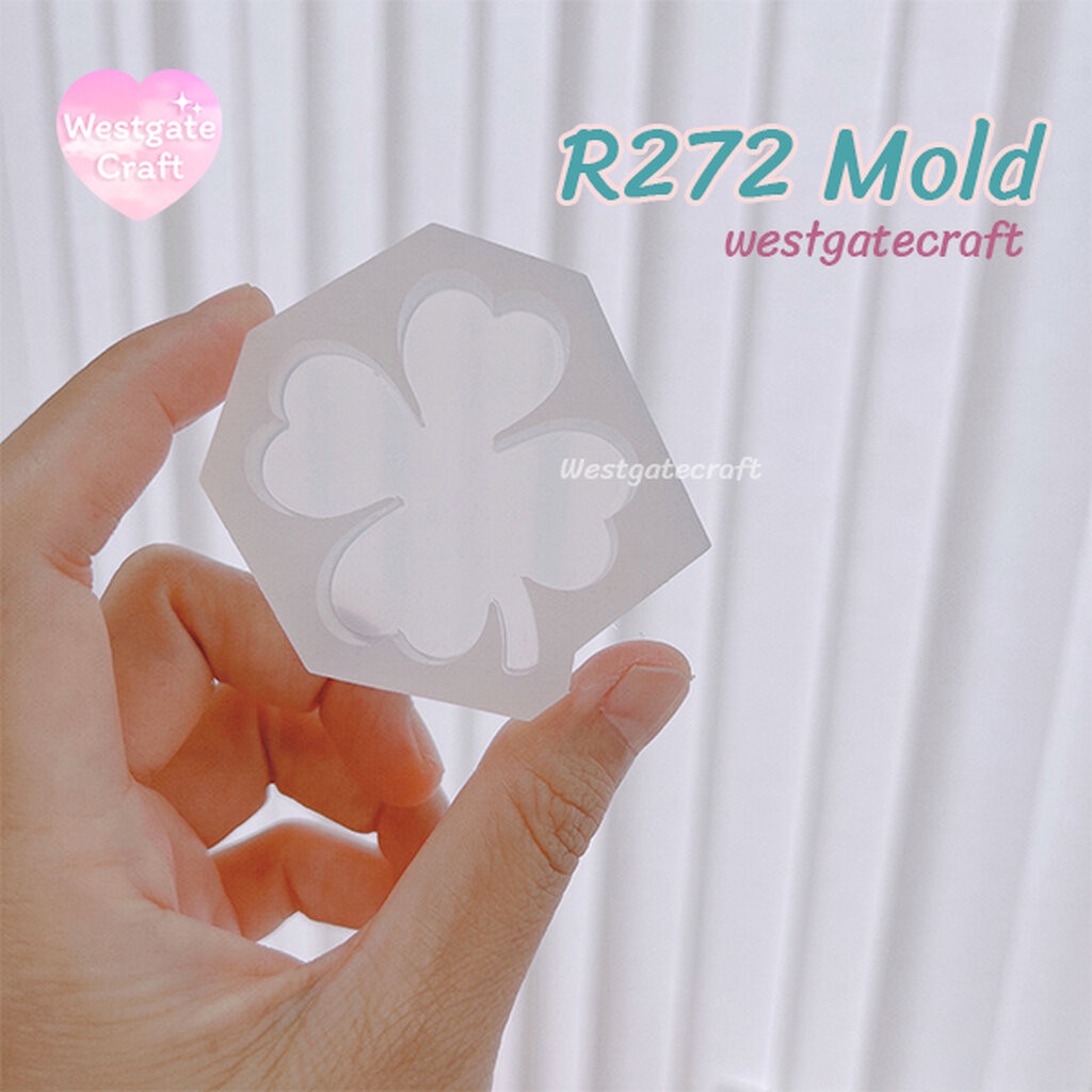แม่พิมพ์เรซิ่น Four Leaf Clover Mold R272