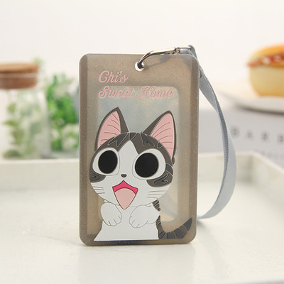 Muisungshop -back-ป้ายห้อยคอ ป้ายใส่บัตรพนักงาน พร้อมสายคล้องคอ ป้ายคล้องบัตรพนักงานลายการ์ตูน ที่ใส่การ์ดหอพัก