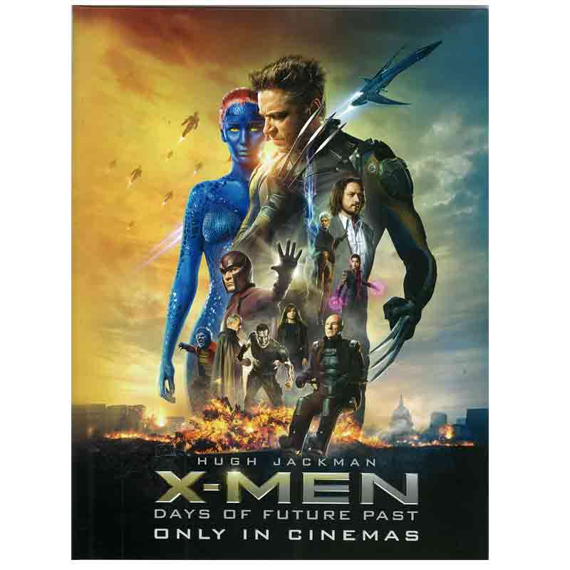 Singapore Stamp, 2014 X-Men Days of Future Past My Stamp Folder
