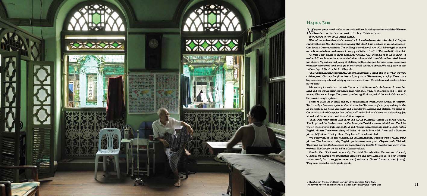 Riverbooks หนังสือประวัติศาสตร์ : Yangon Echoes Inside heritage homes