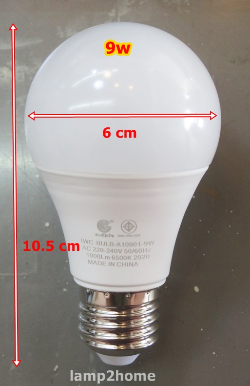 หลอด LED Bulb ขั้ว E27 (แสงขาว/แสงเหลือง)