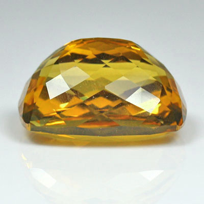 **ขายแล้ว**ซิทริน (Citrine) 14.44 กะรัต รูปร่างดี ไฟดี สีสวย เม็ดใหญ่