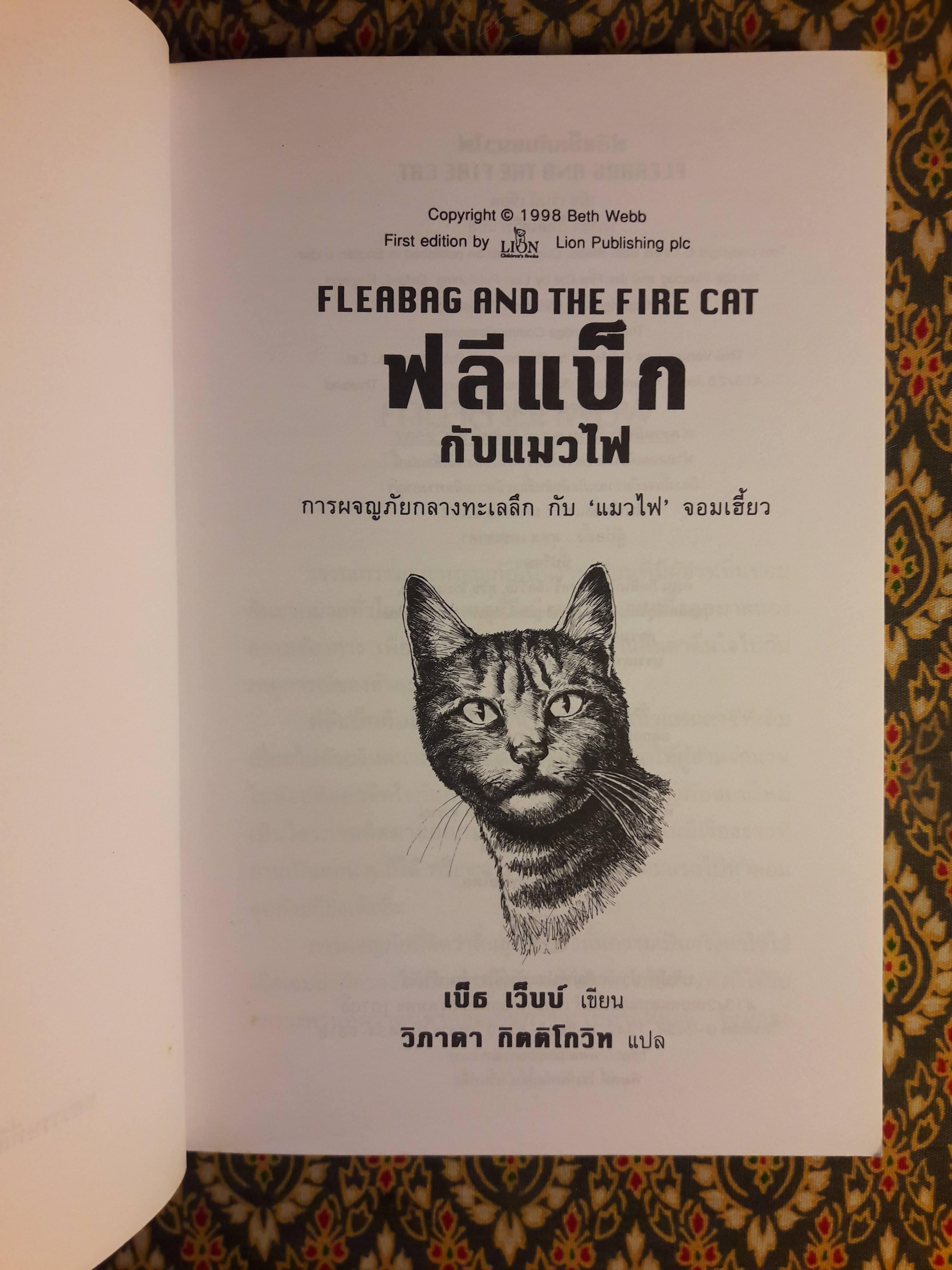 ฟลีแบ็กกับแมวไฟ FLEABAG AND THE FIRE CAT