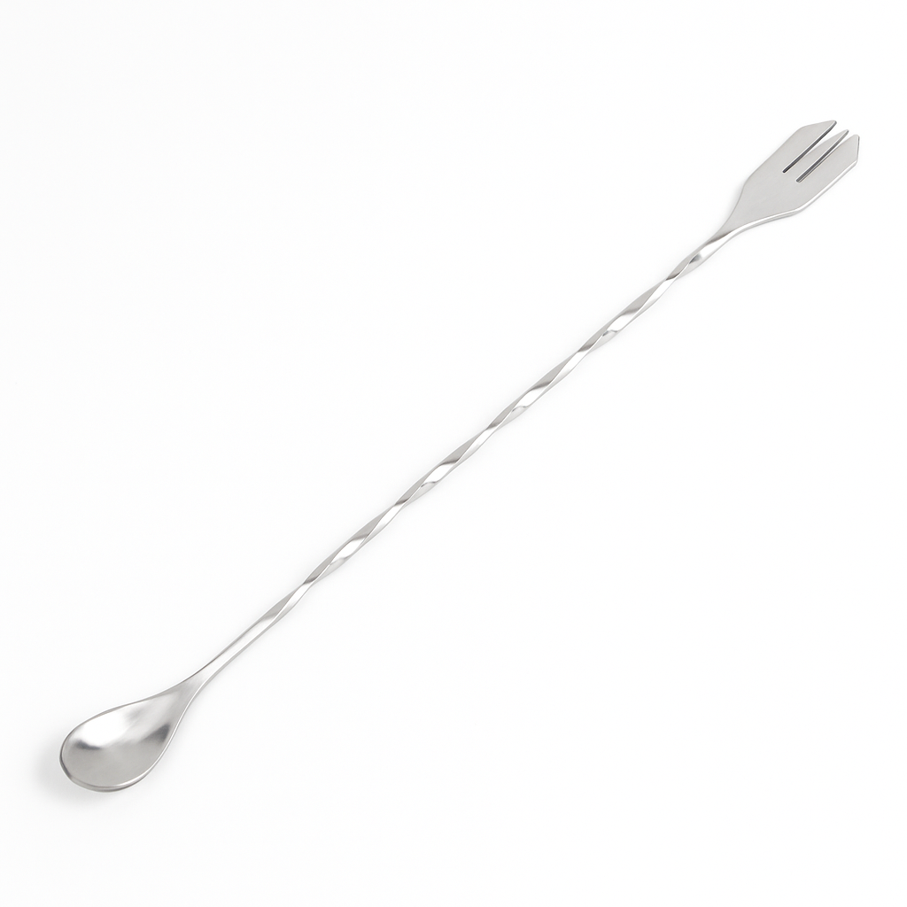 ช้อนส้อมค๊อกเทลสแตนเลส 25.5 ซม.US SSF-255/P