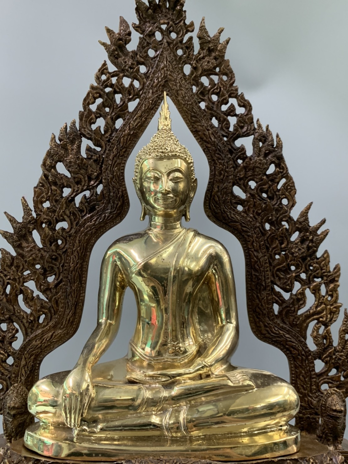 พระพุทธรูป พระพุทธชินสีห์ หน้าตัก 9 นิ้ว (2ถอด) วัดชิโนรสวรวิหาร กรุงเทพมหานครปี พ.ศ.2536