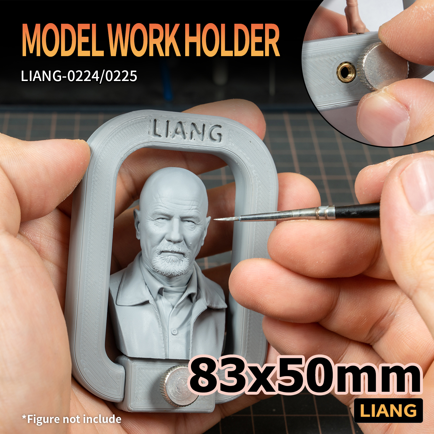 Model Work Holder - Plus (83x50mm) (LIANG-0225)