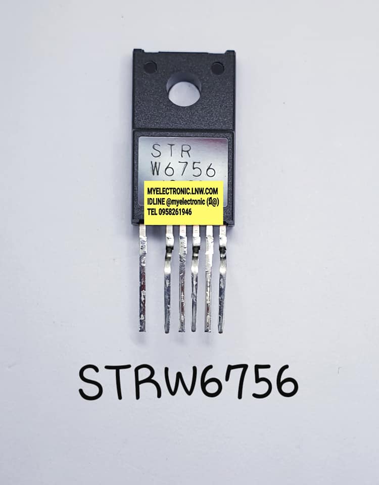 ICSTRW6756ยี่ห้อตัวถังTO220F/6ขาราคาตัวละ
