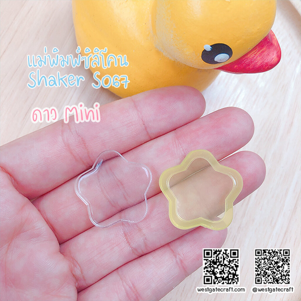 แม่พิมพ์ซิลิโคน SHAKE S067 ดาว Mini