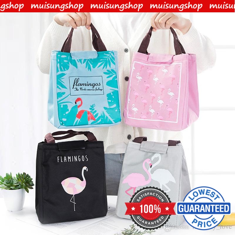 MUISUNGSHOP กระเป๋าใส่อาหารและเครื่องดื่ม เพื่อรักษาอุณหภูมิ กระเป๋าใส่กล่องอาหาร กระเป๋ารักษาอุณหภูมิอาหารและเครื่องดื่ม